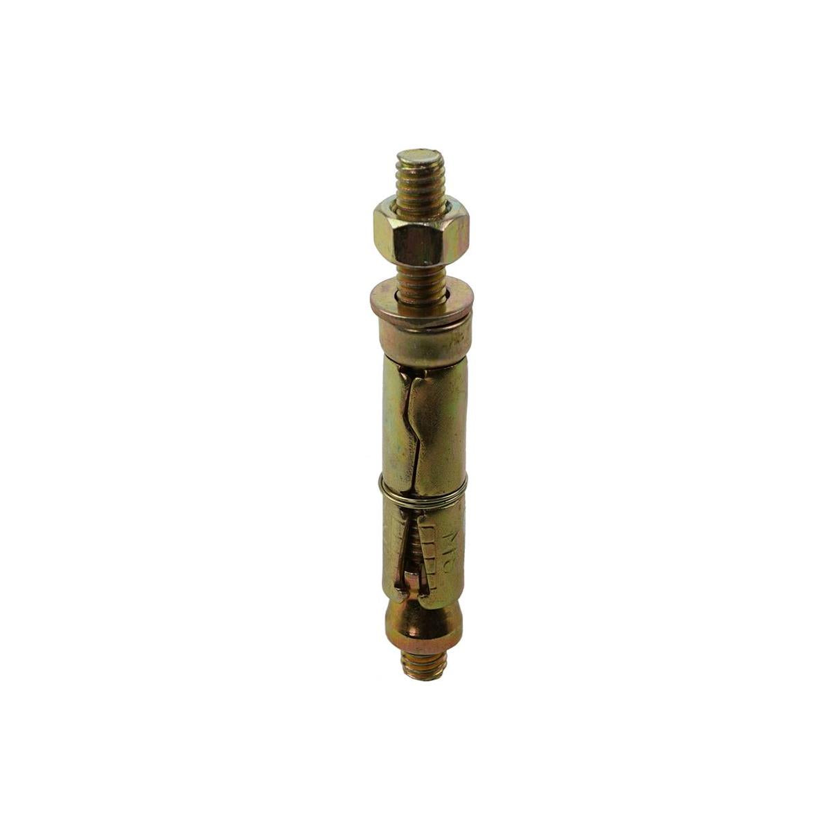 M8 x 140mm Projecting Loose Bolts - Zinc Yellow Plated
