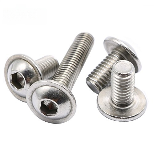 M6 x 8mm Flanged Button Head Socket Screws – A2 Stainless Steel