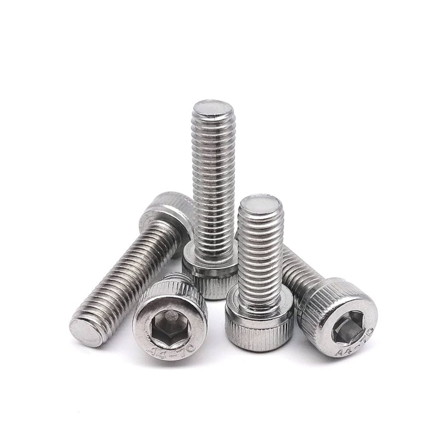 M5 x 12mm Hex Socket Cap Screws - A4 Marine Grade