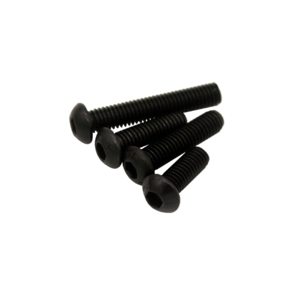 M6 x 6mm Black Button Head Bolts - 10.9 High Tensile