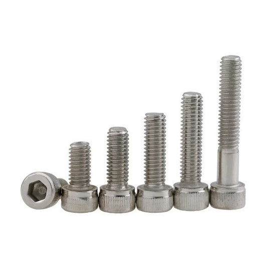 3/8 UNC x 2 UNC Cap Head Socket Screws - A2 Stainless Steel