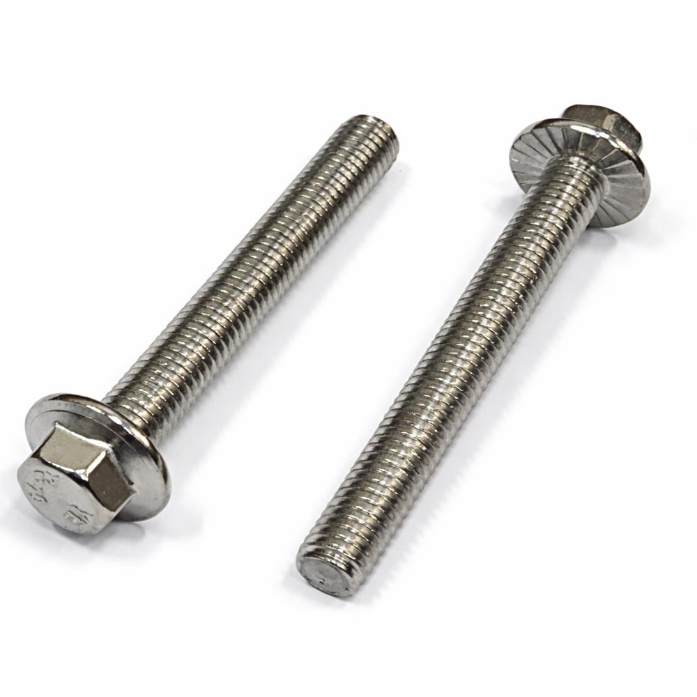 M8 x 25mm Hexagon Flanged Head JIS Bolts -  Extra Small Head / 10mm Head