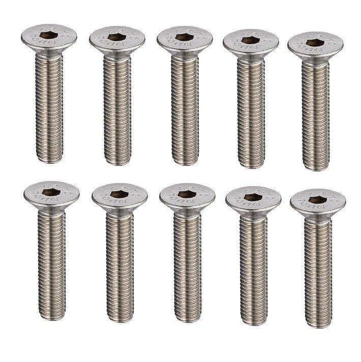 M8 x 45mm Countersunk Socket Screw – A2 Stainless Steel