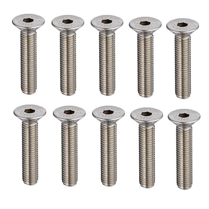M4 x 40mm Countersunk Socket Screw – A2 Stainless Steel
