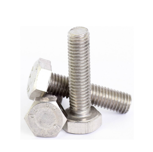 M4 x 12mm Hexagon Head Bolt Set Screw - A2 Stainless Steel