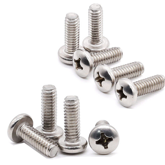 M1.6 x 3mm Pozi Pan Machine Screws – A2 Stainless Steel