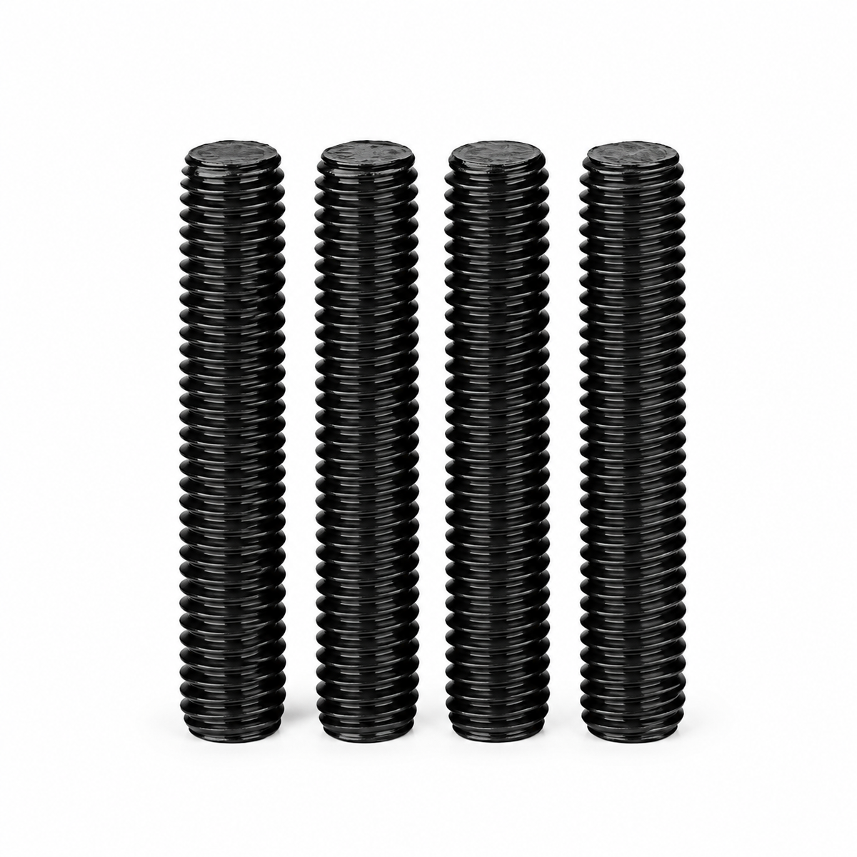 M24 x 1000mm black self colour threaded bar