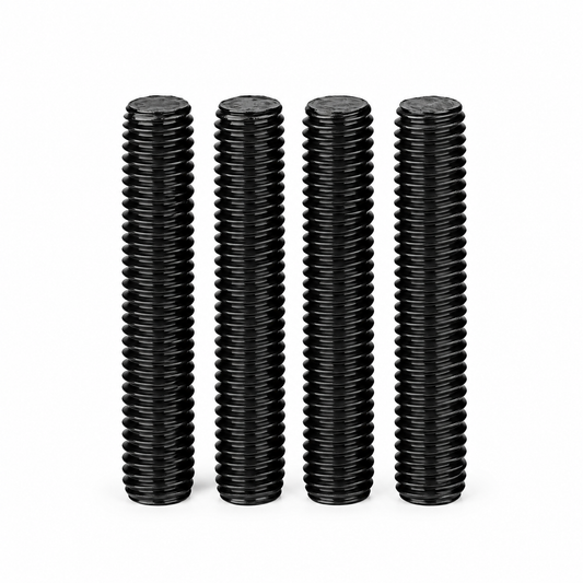 M24 x 1000mm black self colour threaded bar