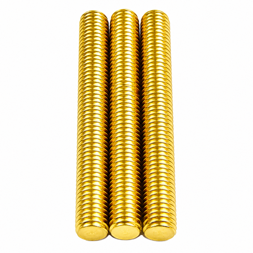 M6 x 300mm Solid Brass Threaded Bar DIN 976