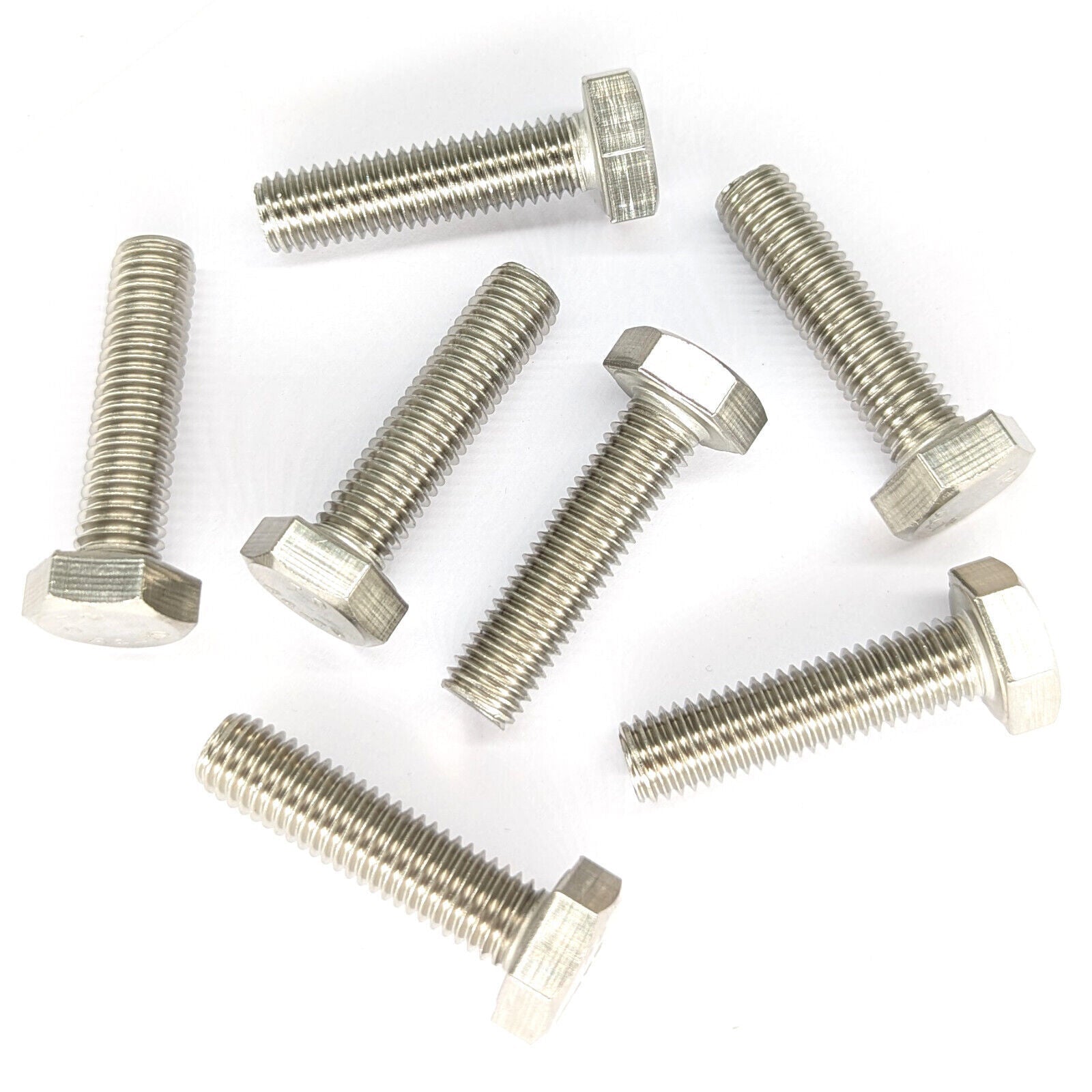 M5 x 10mm Hexagon Bolt - A4 Marine Grade DIN 933
