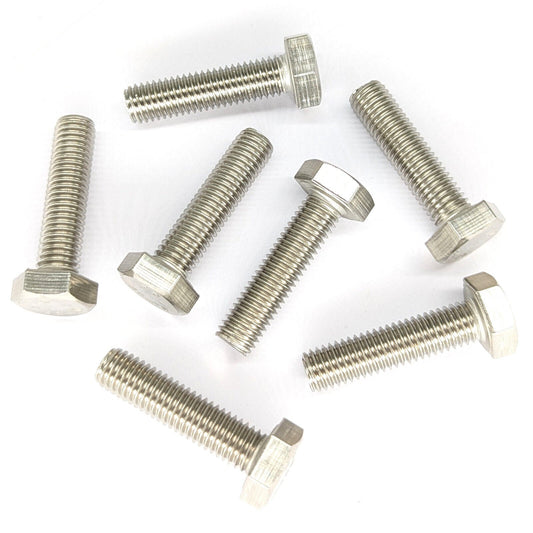 M4 x 50mm Hexagon Bolt - A4 Marine Grade DIN 933