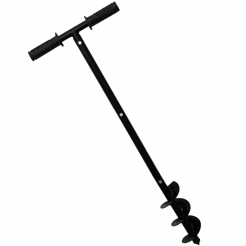 Manual Post Hole Auger Digger – Heavy Duty Hand Drill for Digging Holes