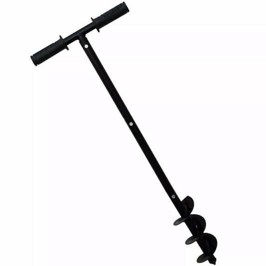 Manual Post Hole Auger Digger – Heavy Duty Hand Drill for Digging Holes