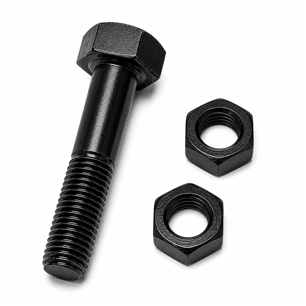 M10 x 65mm Hexagon Head Bolt - 10.9 High Tensile Self Colour