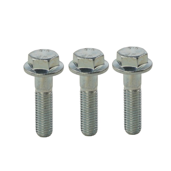 M5 x 20mm Hexagon Flanged Head Bolts Grade 8.8 High Tensile Bright Zinc Plated DIN6921