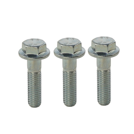 M5 x 20mm Hexagon Flanged Head Bolts Grade 8.8 High Tensile Bright Zinc Plated DIN6921