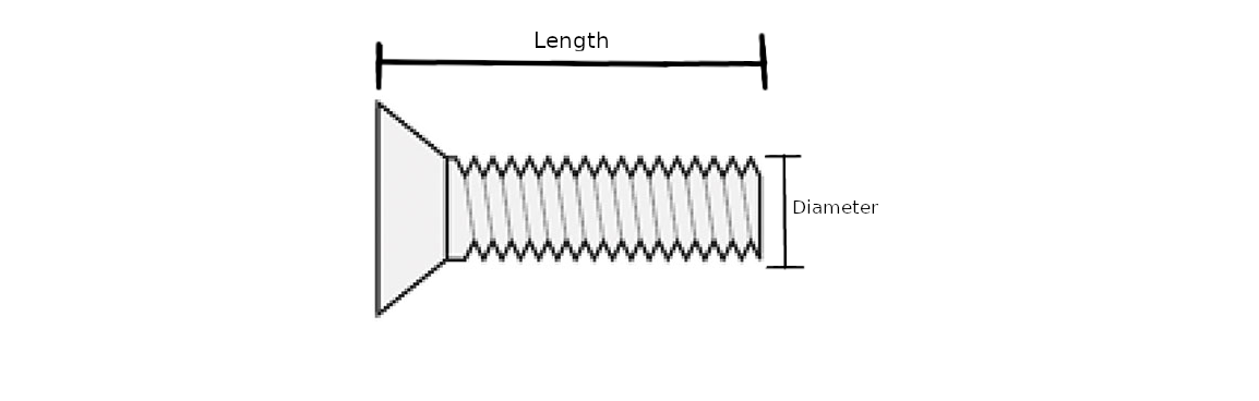 3.5mm x 30mm Wood Screws Pozi Countersunk - Zinc Plated - Box Of 100