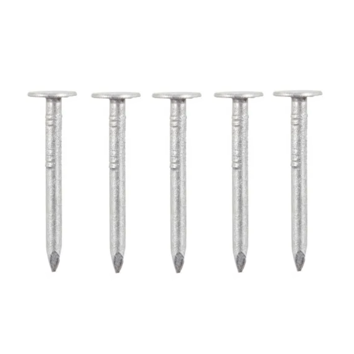 10mm x 3mm Galvanised Clout Nails Extra Large Head - 1kg Bag
