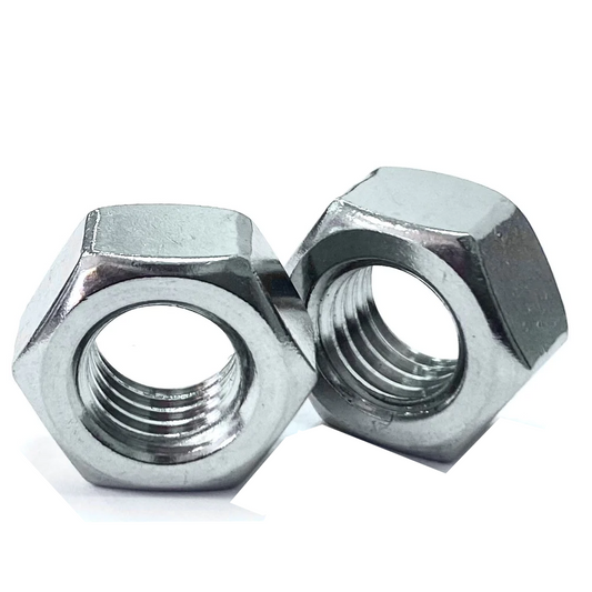 3/4 UNC Hexagon Full Nut - A2 Stainless Steel