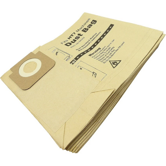 Floor Sander Sanding Paper Dust Collection Bags to fit Hiretech HT7 & HT8, Clarke Super 7R
