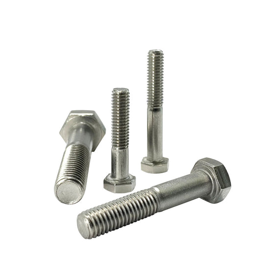 1/4" UNF x 1.3/4" Hexagon Part Threaded UNF Bolts - A2 Stainless Steel