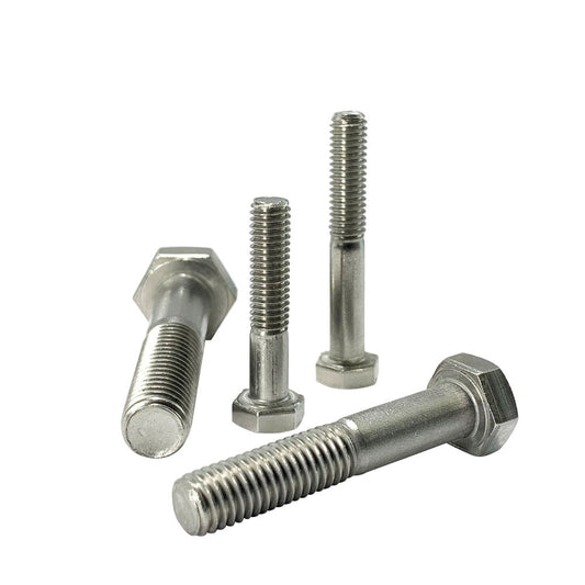 5/16" UNC x 1.1/4" Hexagon Head Part Threaded Bolts - Zinc Plated