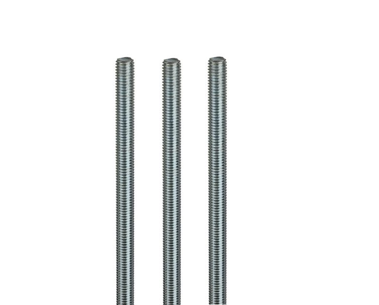 M24 x 500mm Fully Threaded Zinc Plated Bar 8.8 High Tensile Studding Stud Rod DIN 975