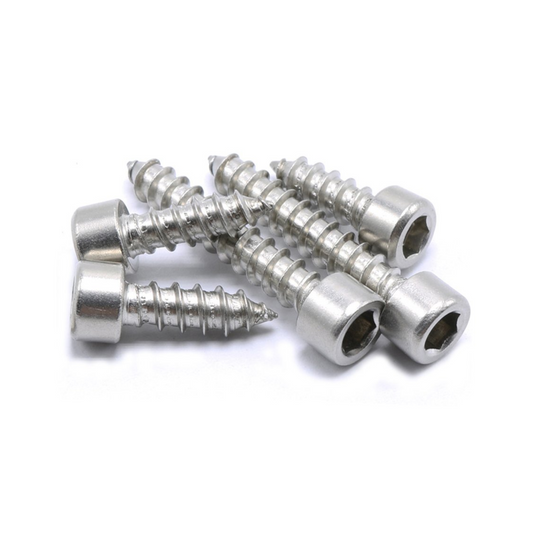 No. 14 x 3/4" (6.3mm x 19mm) Socket Cap Self Tapping Screws - A2 Stainless Steel