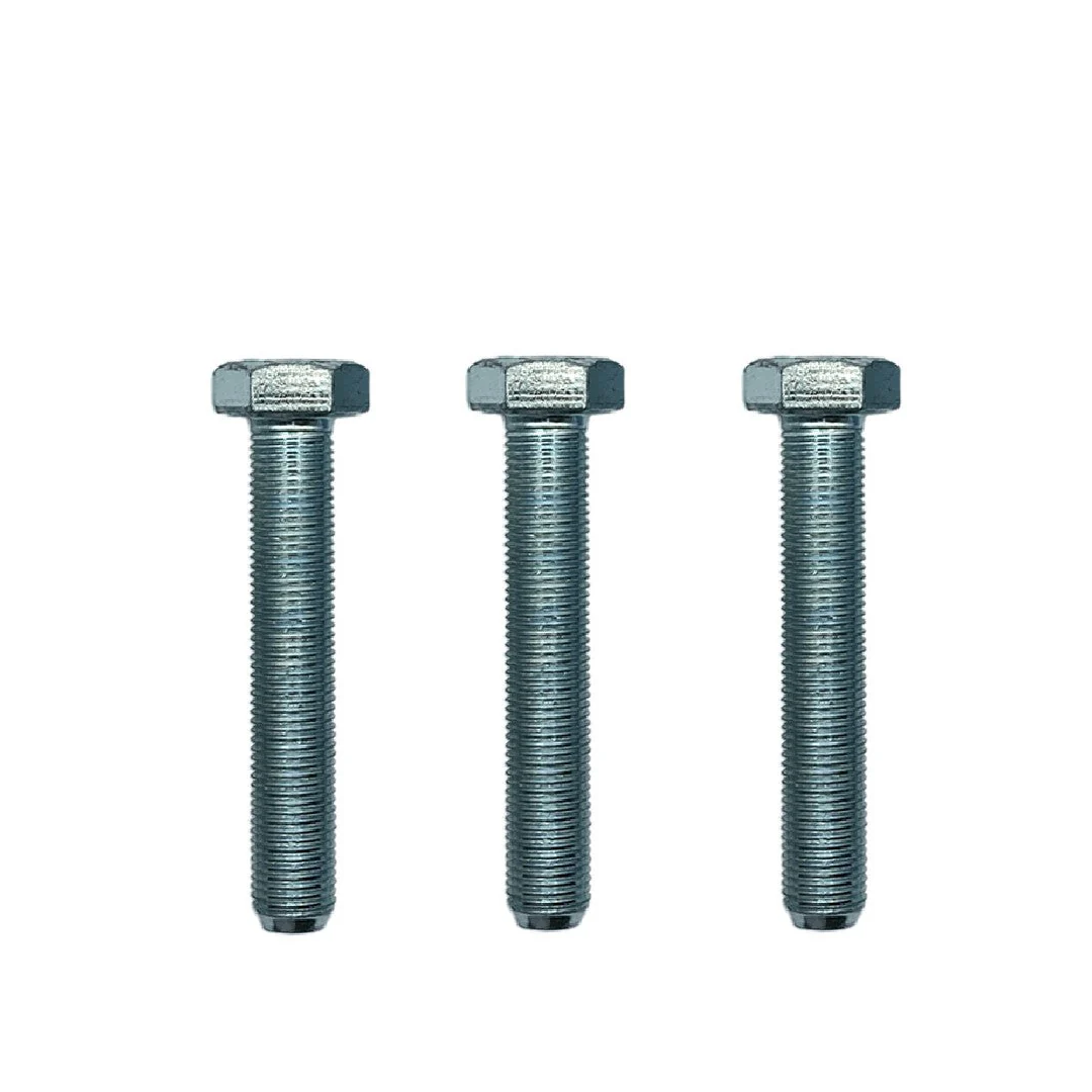 3/8" x 3" UNF Hexagon Set Screws High Tensile Zinc Plated